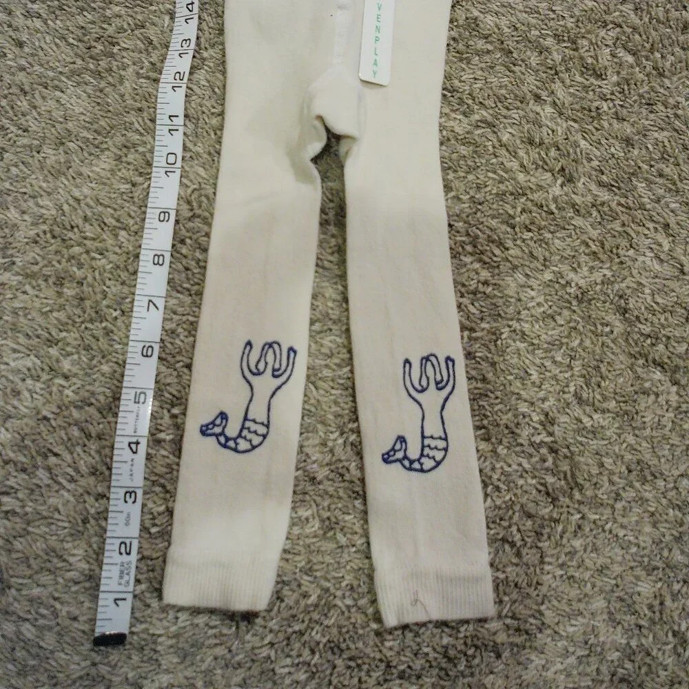 NWT Wovenplay Blue Mermaid Stockings